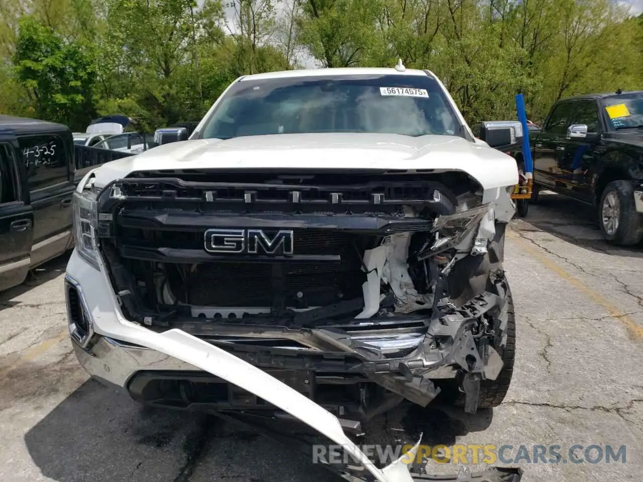 5 Photograph of a damaged car 3GTU9DEL3LG120070 GMC SIERRA 2020