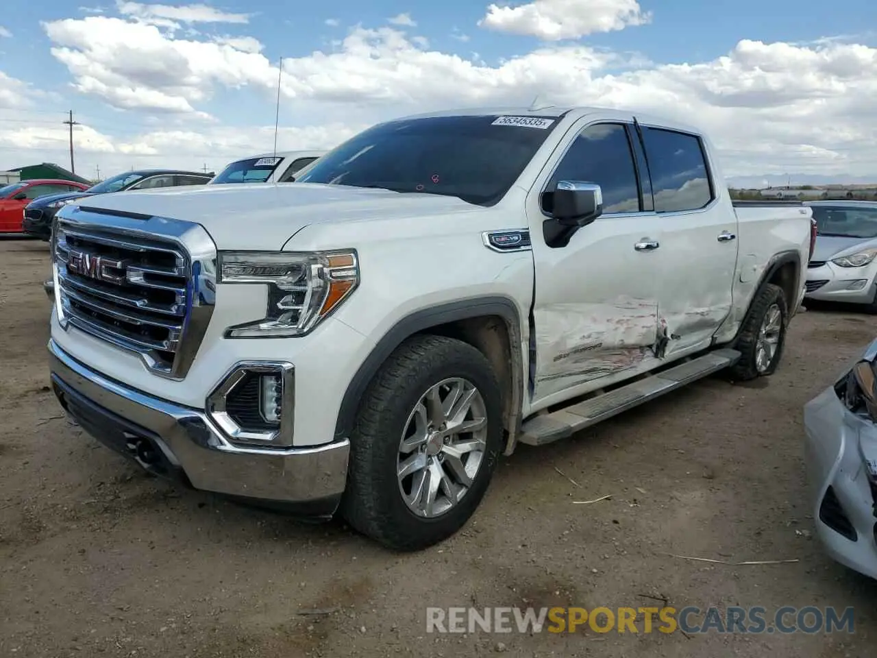 1 Photograph of a damaged car 3GTU9DEL4LG142594 GMC SIERRA 2020