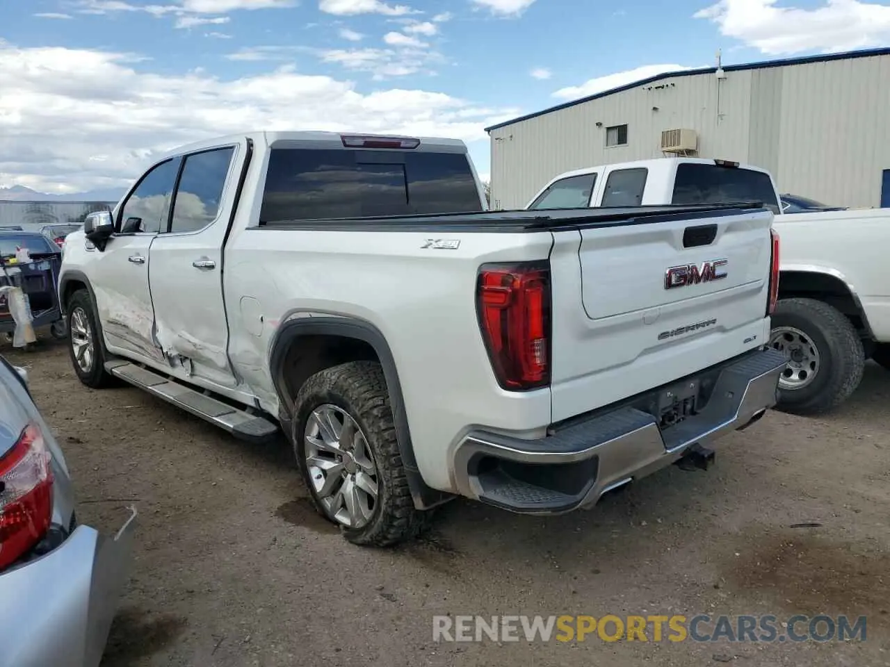 2 Photograph of a damaged car 3GTU9DEL4LG142594 GMC SIERRA 2020