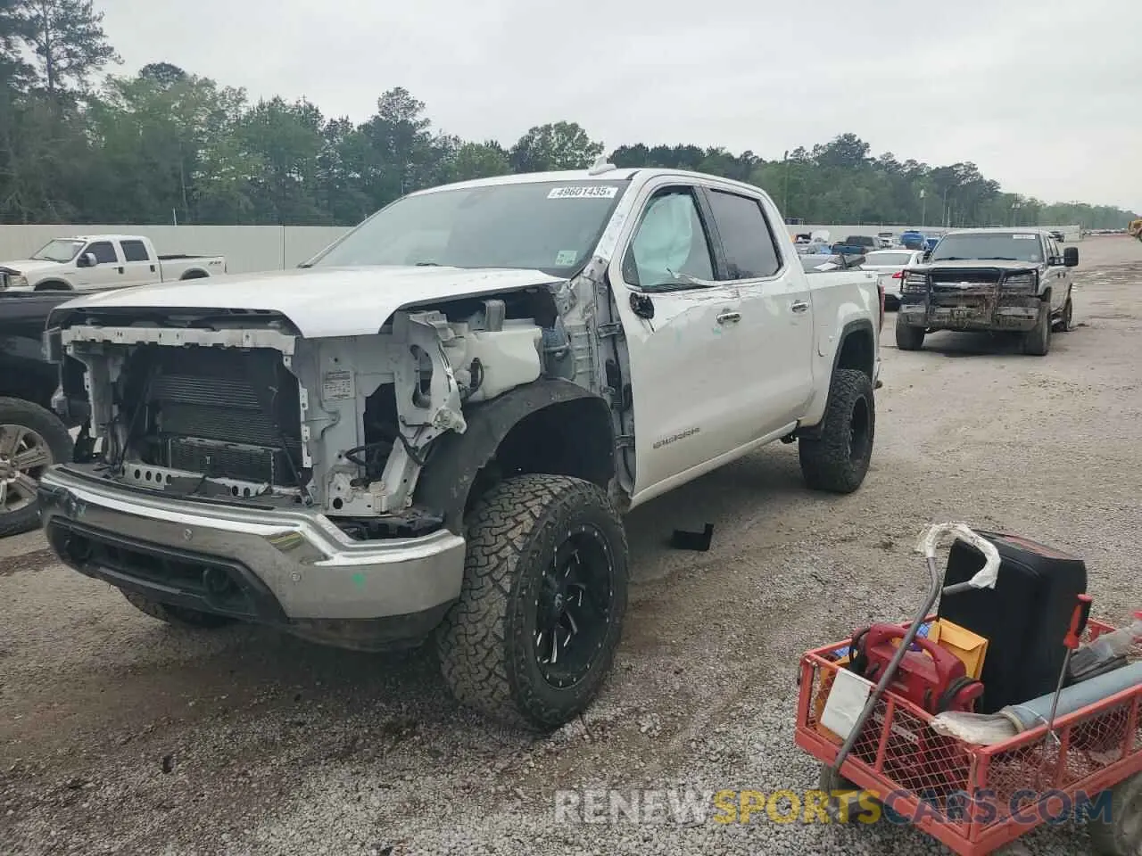 1 Photograph of a damaged car 3GTU9DETXLG278759 GMC SIERRA 2020