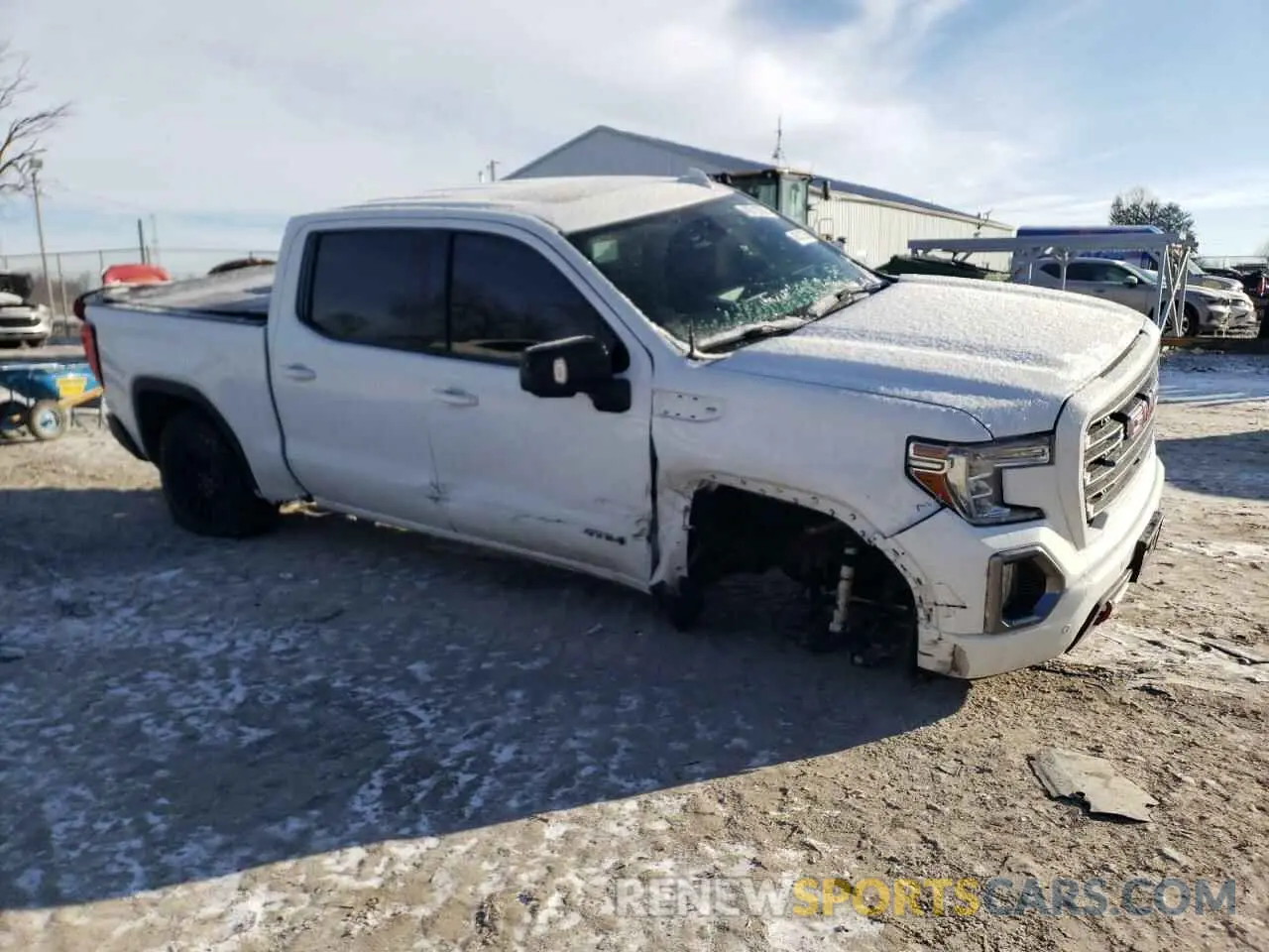 4 Photograph of a damaged car 3GTU9EET4LG225464 GMC SIERRA 2020
