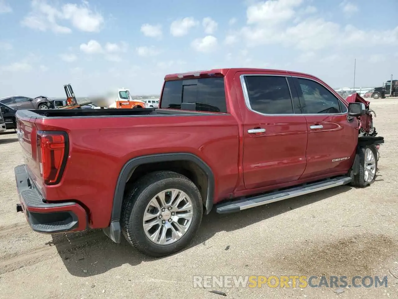 3 Photograph of a damaged car 3GTU9FED0LG148414 GMC SIERRA 2020