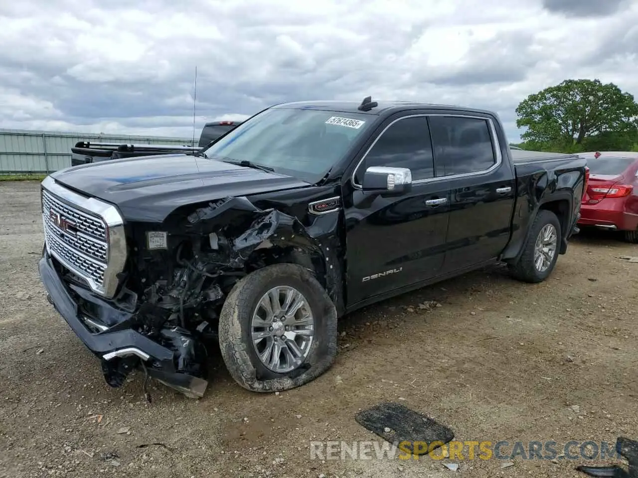 1 Photograph of a damaged car 3GTU9FEL3LG113311 GMC SIERRA 2020