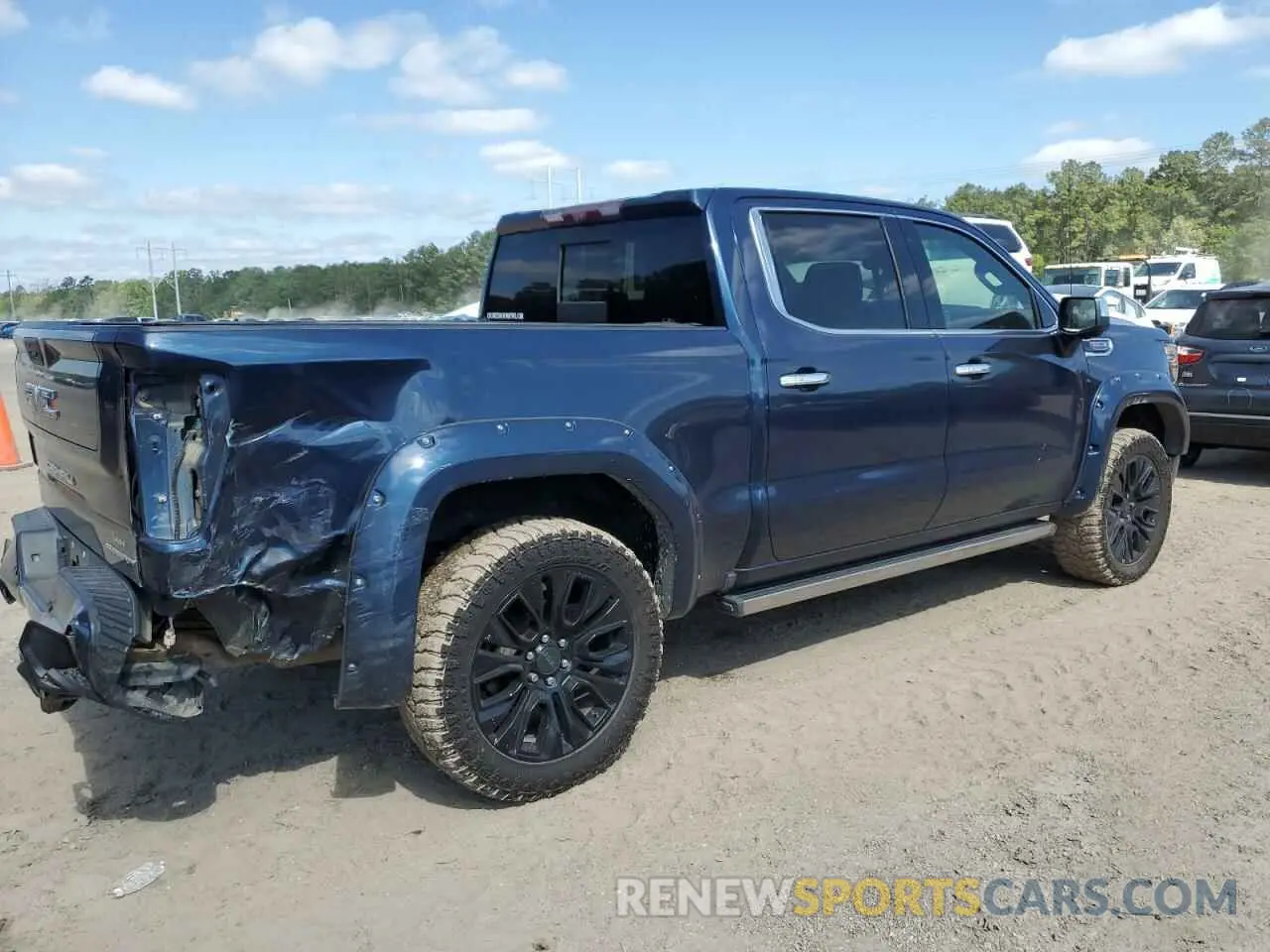 3 Photograph of a damaged car 3GTU9FEL7LG352375 GMC SIERRA 2020