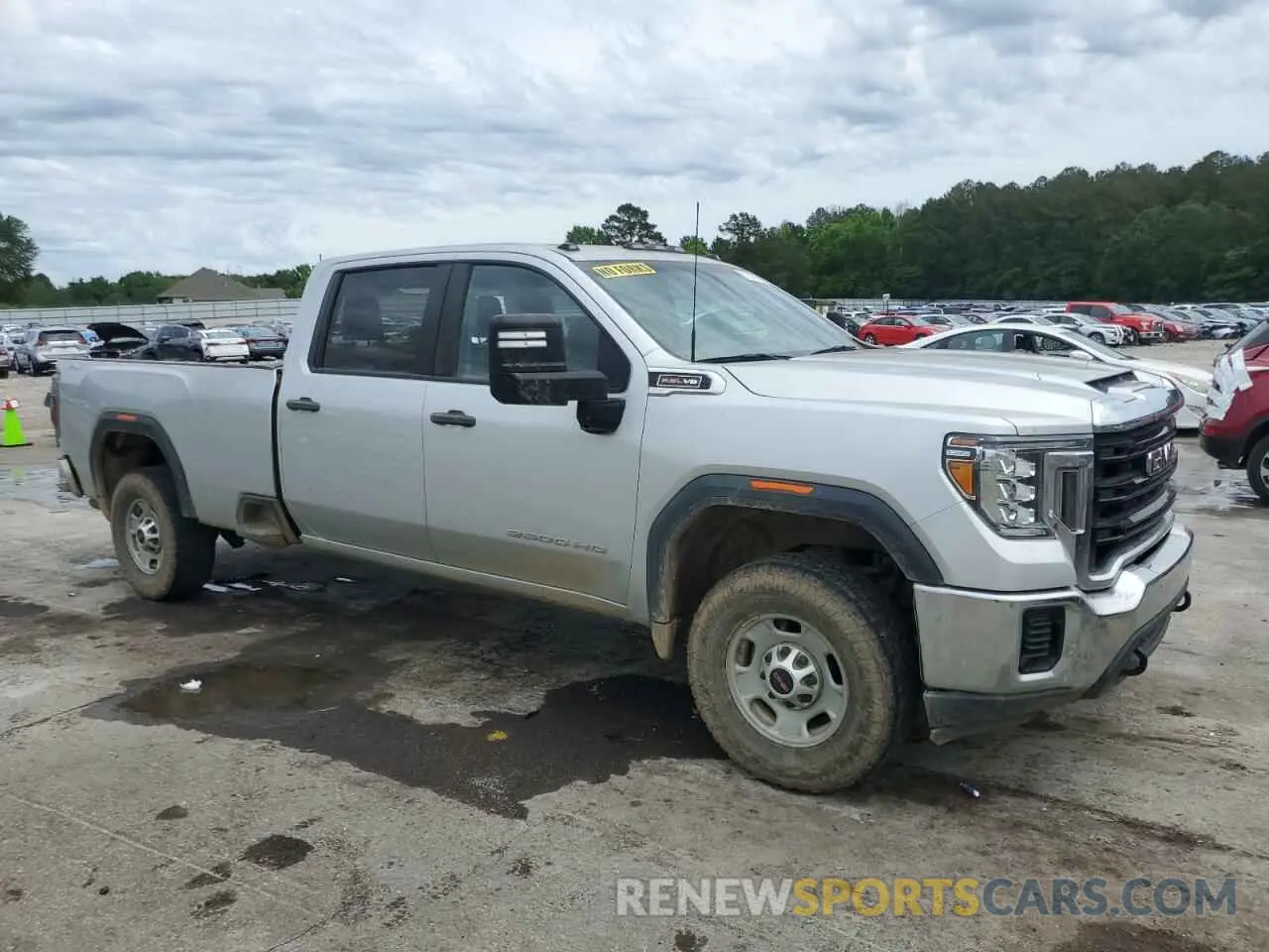 4 Photograph of a damaged car 1GT49LE77MF167585 GMC SIERRA 2021