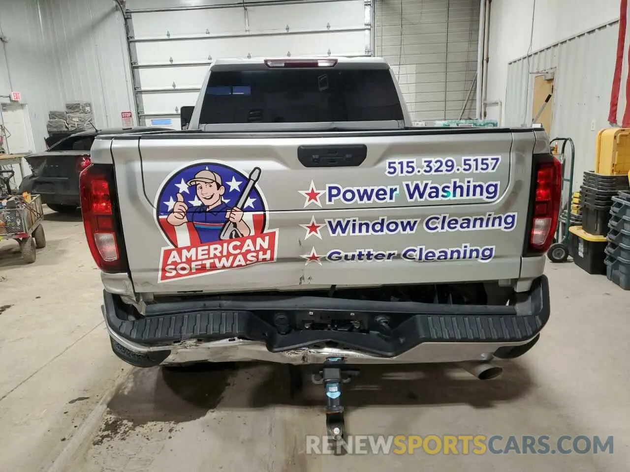 6 Photograph of a damaged car 1GT49ME7XMF239708 GMC SIERRA 2021