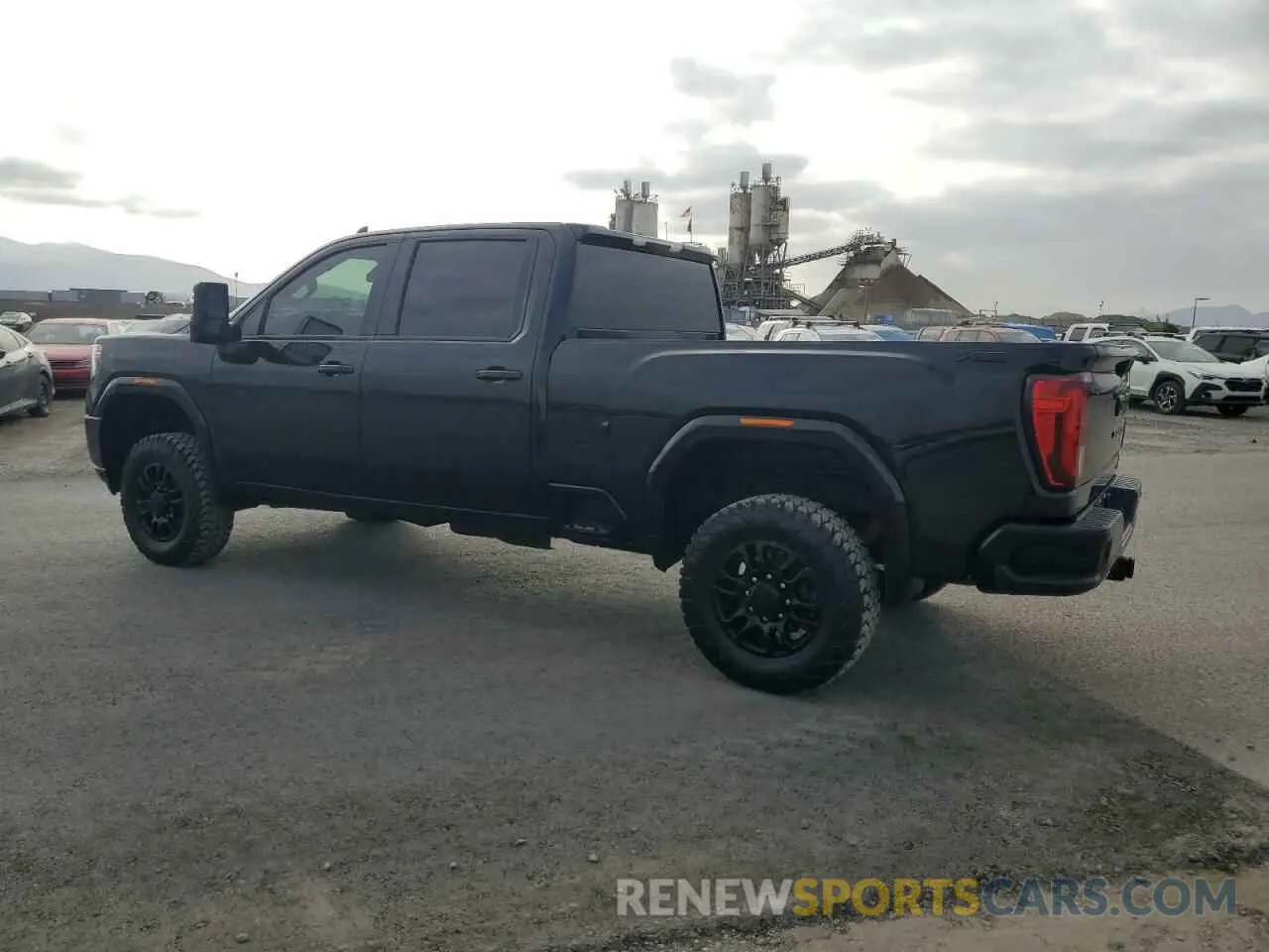 2 Photograph of a damaged car 1GT49MEY0MF185781 GMC SIERRA 2021