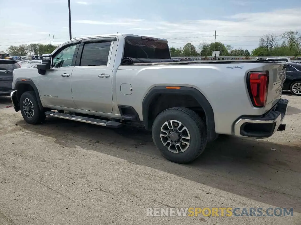 2 Photograph of a damaged car 1GT49NEY5MF237959 GMC SIERRA 2021