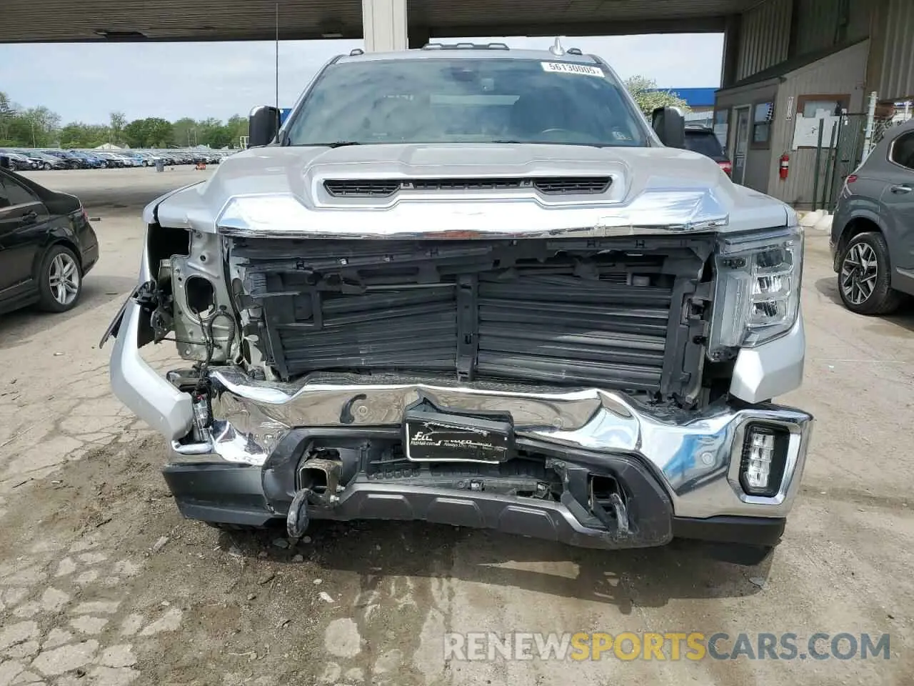 5 Photograph of a damaged car 1GT49NEY5MF237959 GMC SIERRA 2021