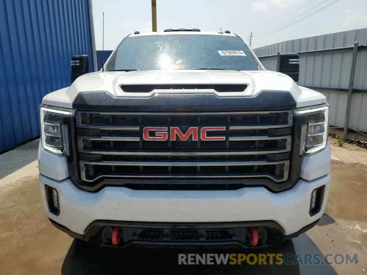 5 Photograph of a damaged car 1GT49PEY2MF318736 GMC SIERRA 2021