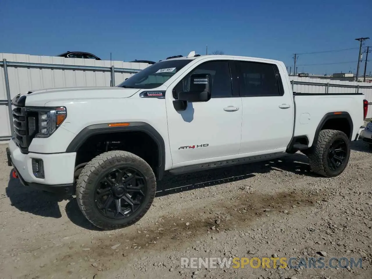 1 Photograph of a damaged car 1GT49PEY5MF142619 GMC SIERRA 2021
