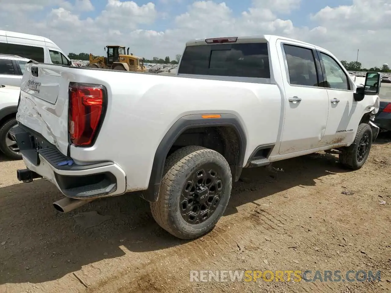 3 Photograph of a damaged car 1GT49RE77MF254681 GMC SIERRA 2021