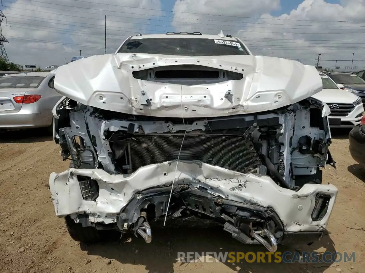 5 Photograph of a damaged car 1GT49RE77MF254681 GMC SIERRA 2021