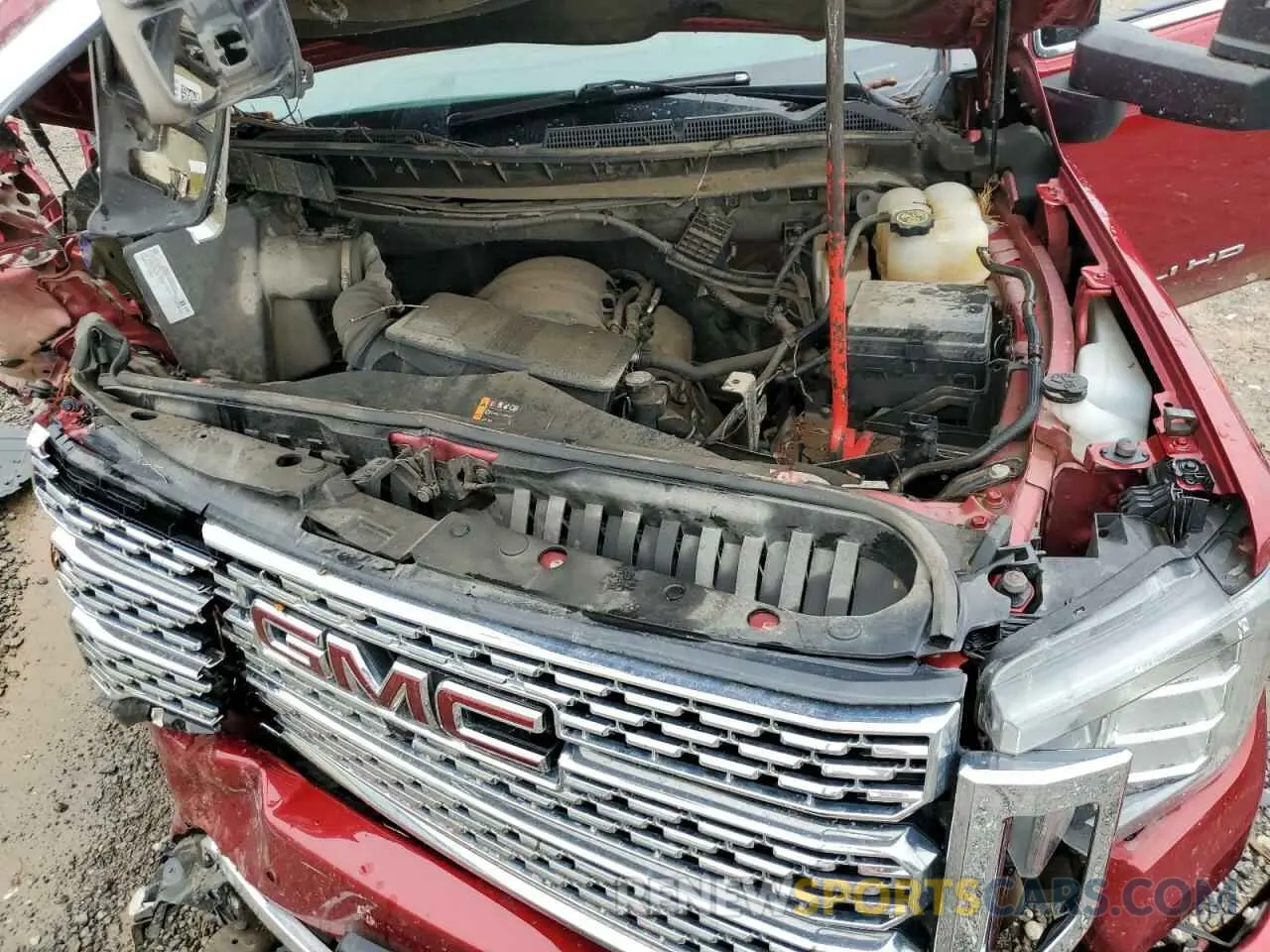 11 Photograph of a damaged car 1GT49RE78MF183927 GMC SIERRA 2021