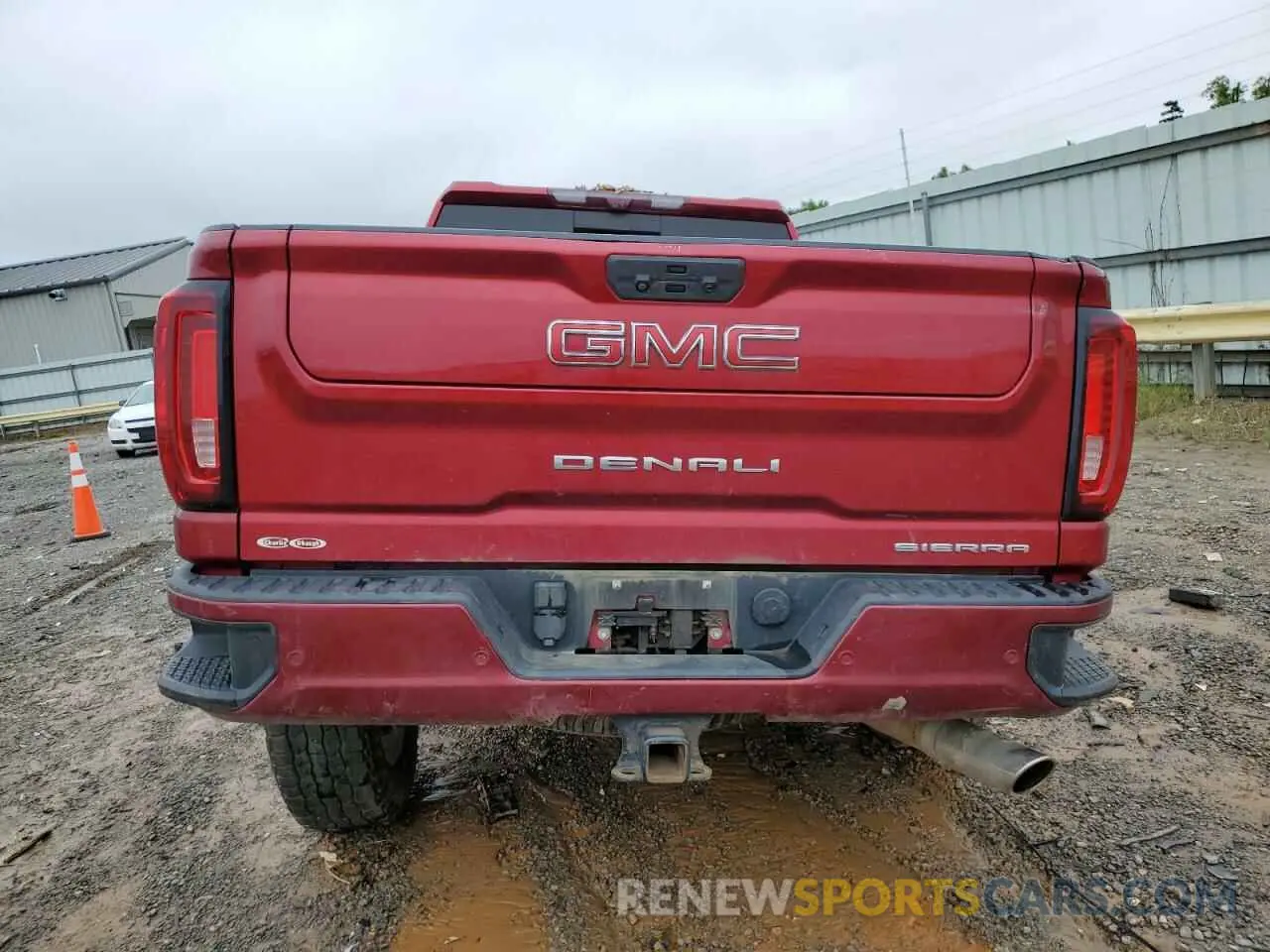 6 Photograph of a damaged car 1GT49RE78MF183927 GMC SIERRA 2021