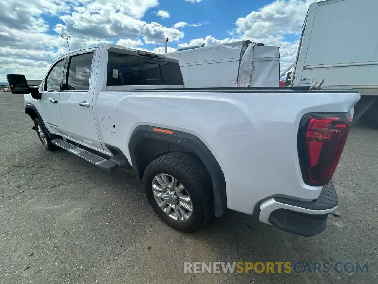 2 Photograph of a damaged car 1GT49REY0MF295873 GMC SIERRA 2021