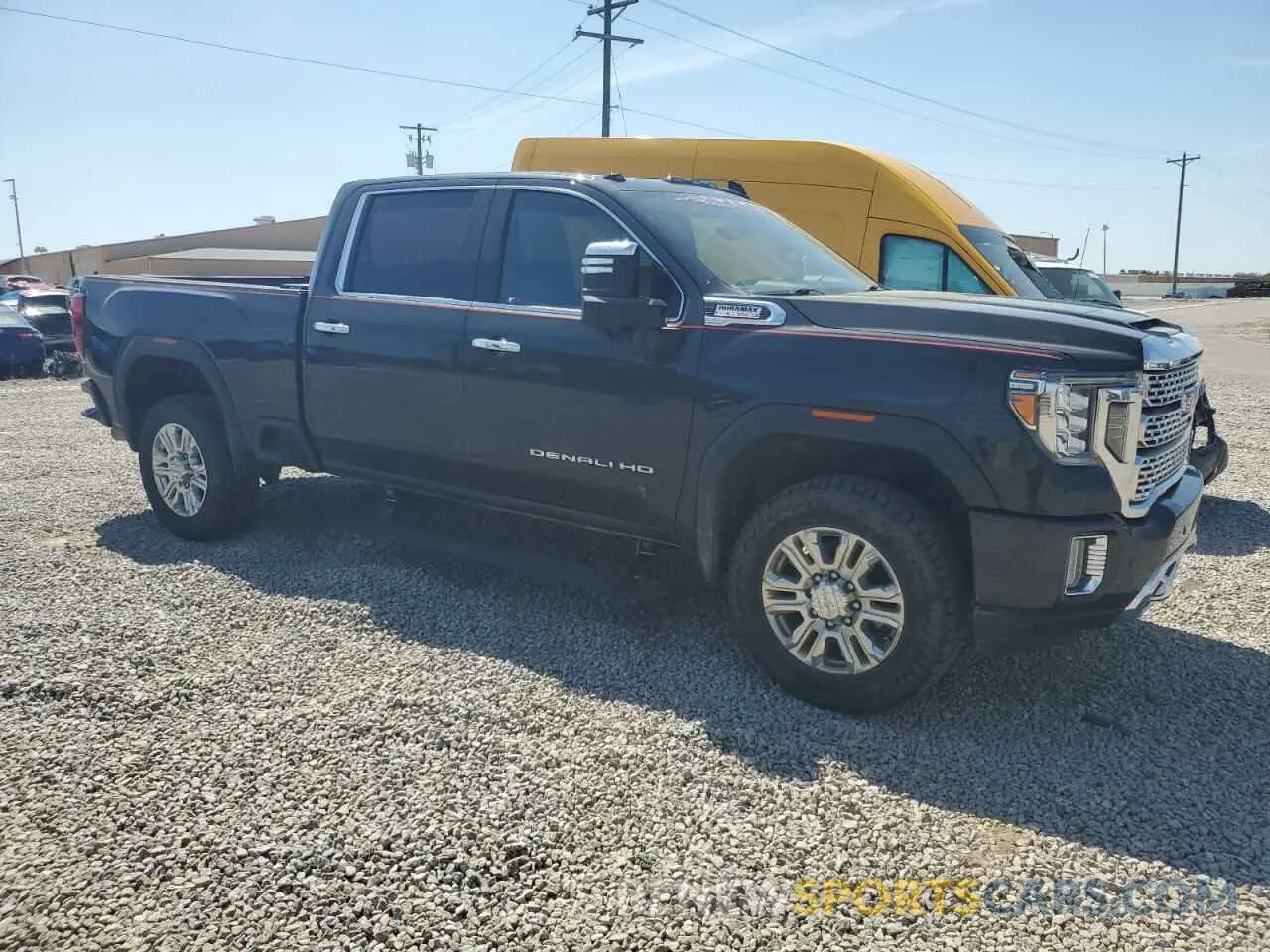 1 Photograph of a damaged car 1GT49REY2MF154433 GMC SIERRA 2021