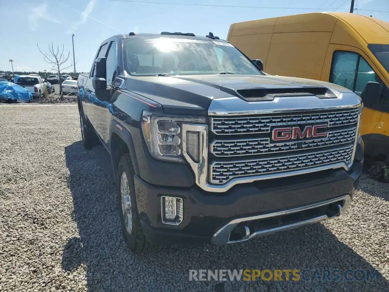 9 Photograph of a damaged car 1GT49REY2MF154433 GMC SIERRA 2021