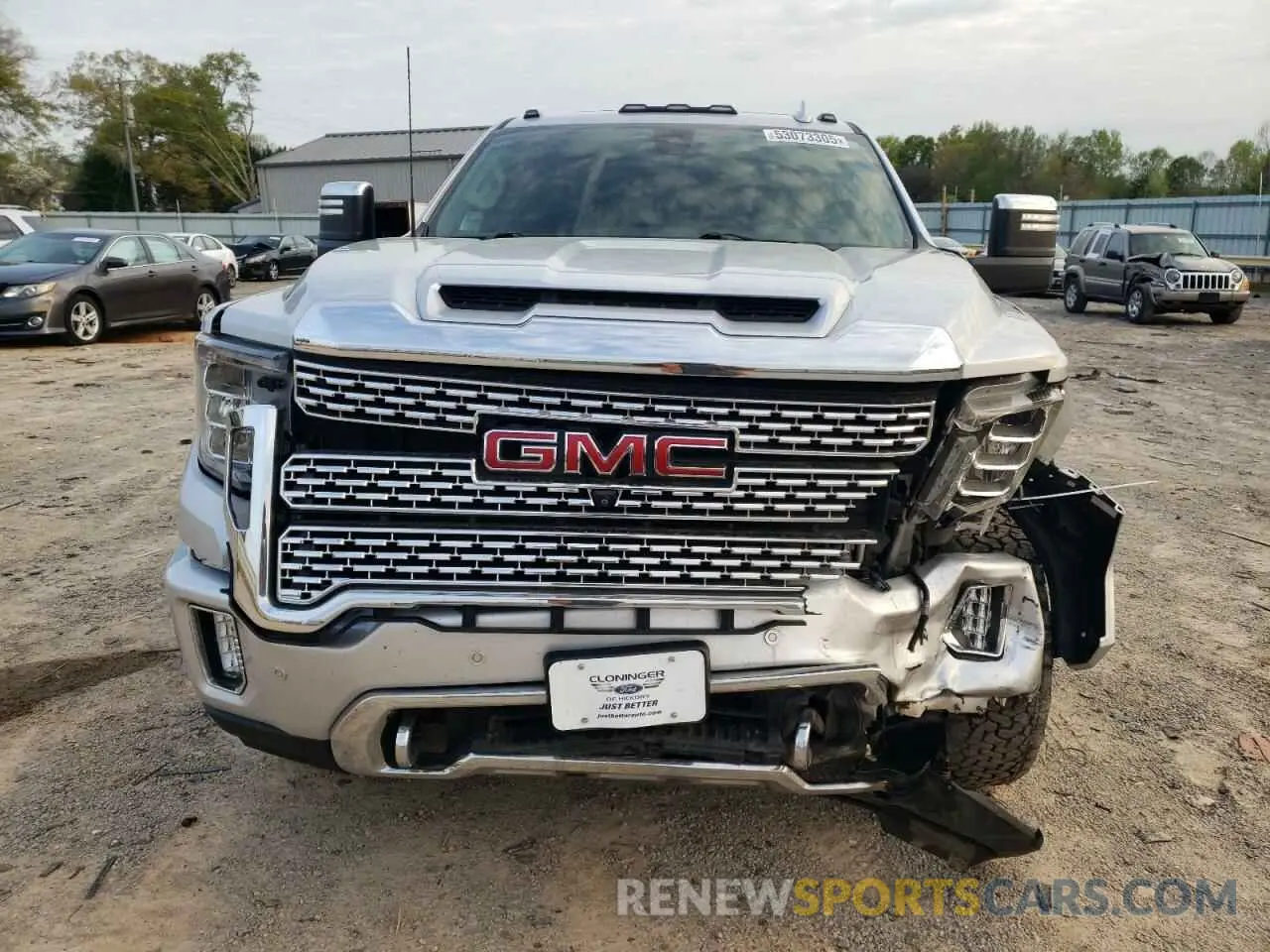 5 Photograph of a damaged car 1GT49REY4MF171024 GMC SIERRA 2021