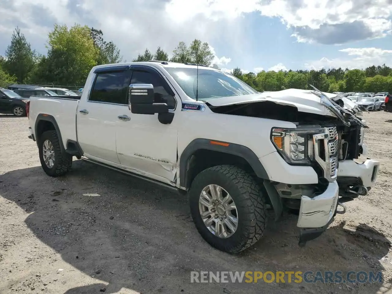4 Photograph of a damaged car 1GT49REY5MF105002 GMC SIERRA 2021