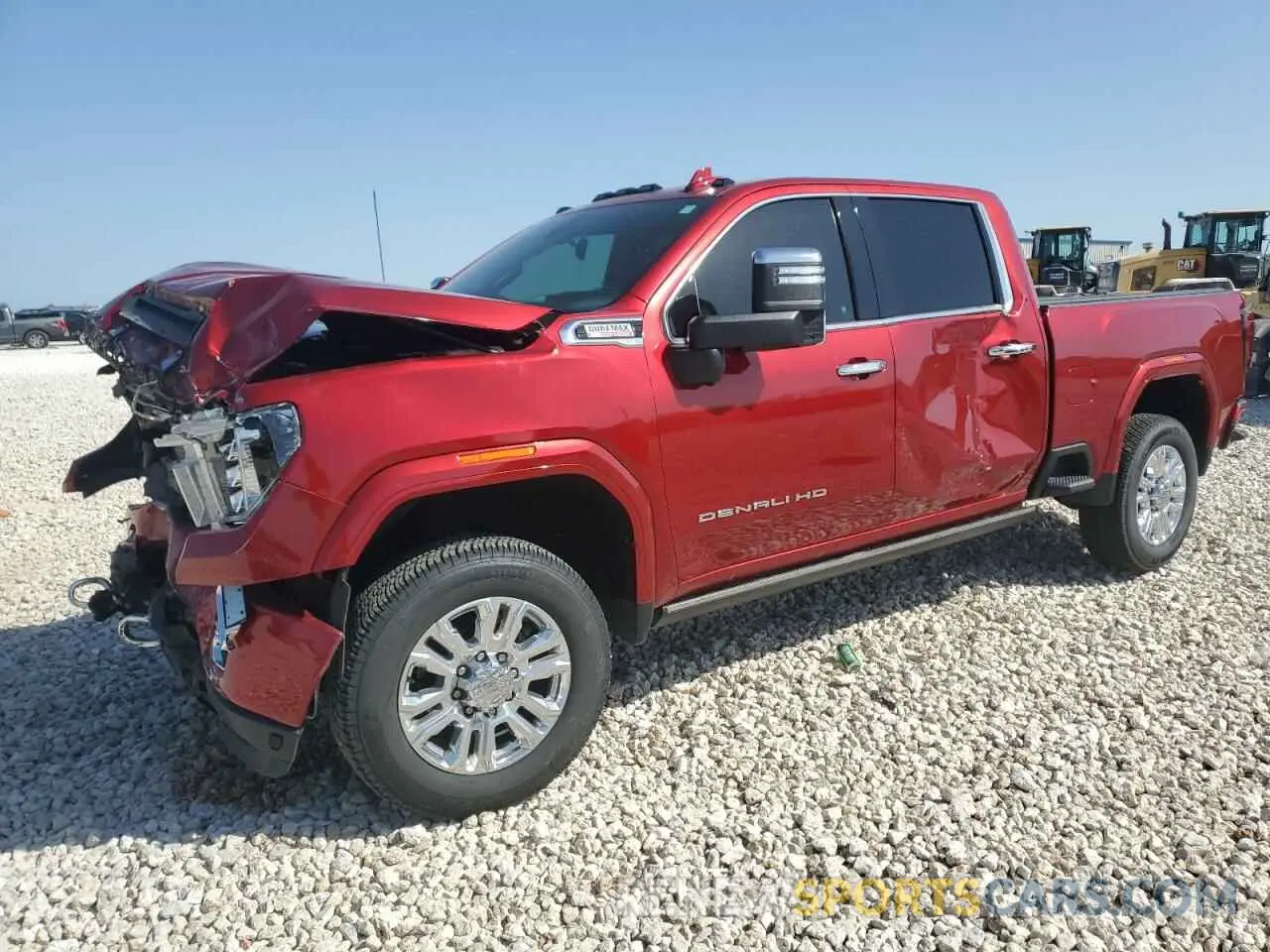 1 Photograph of a damaged car 1GT49REY5MF313266 GMC SIERRA 2021
