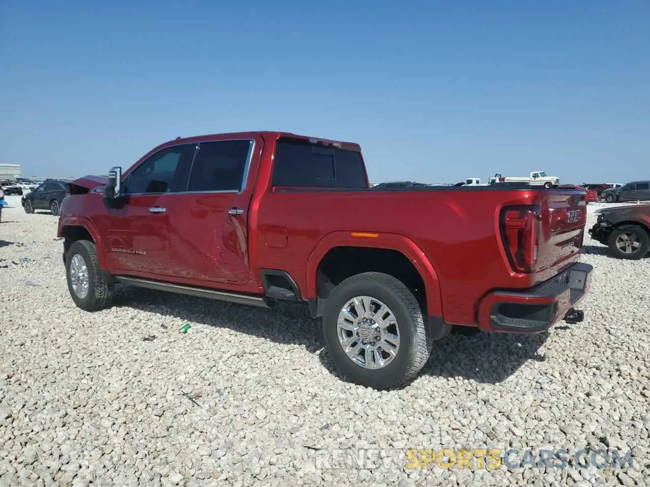 2 Photograph of a damaged car 1GT49REY5MF313266 GMC SIERRA 2021