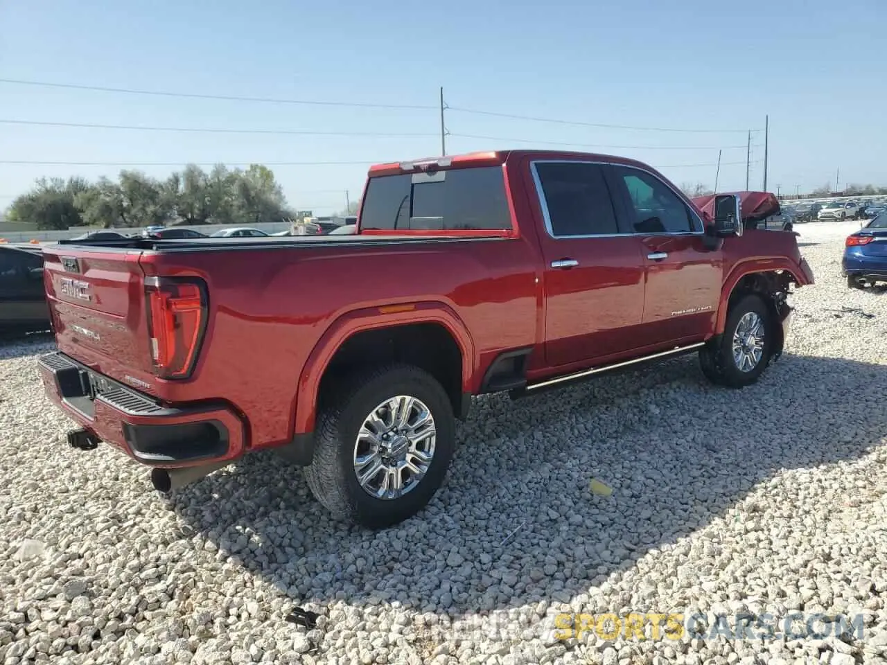 3 Photograph of a damaged car 1GT49REY5MF313266 GMC SIERRA 2021