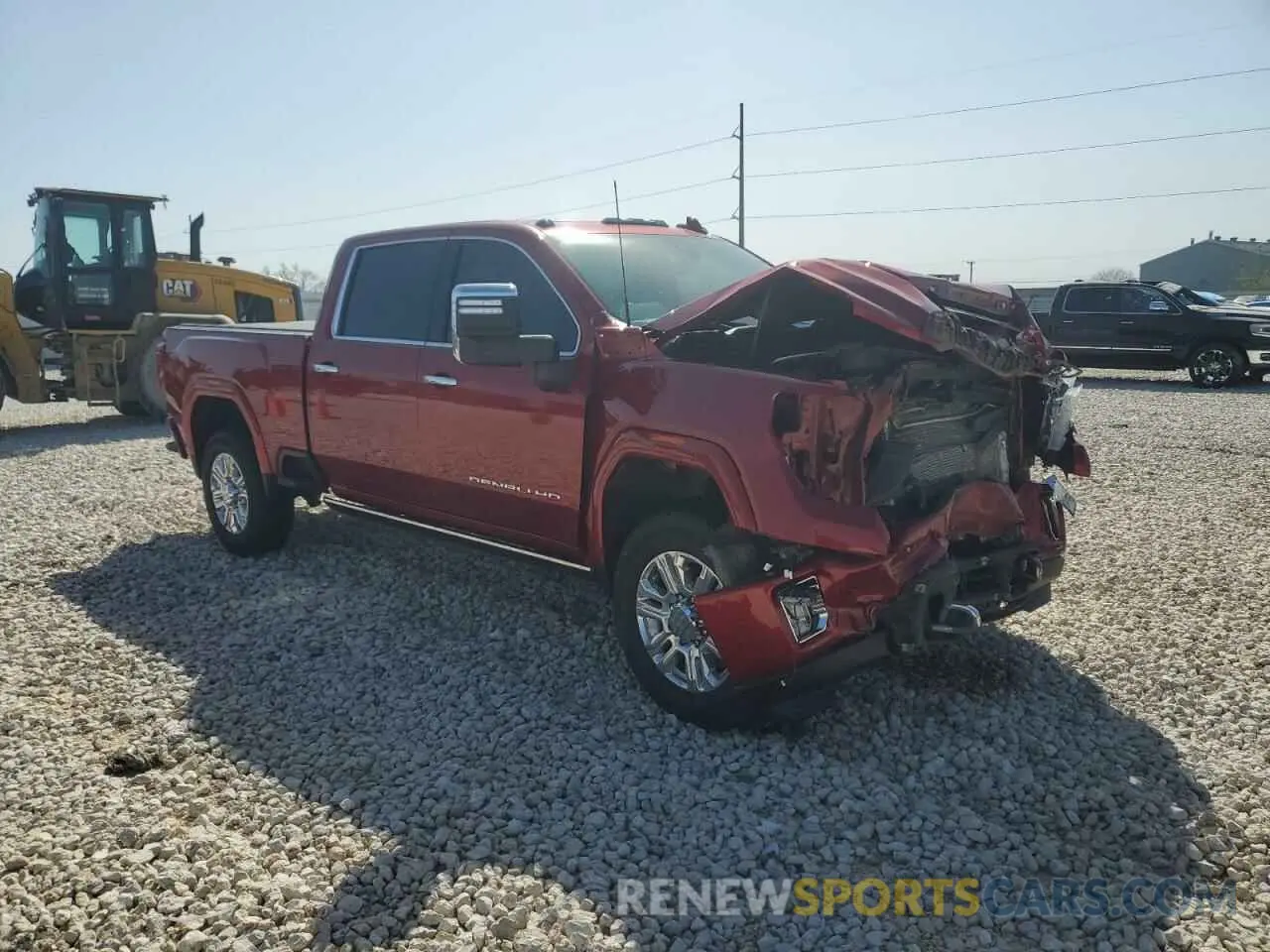 4 Photograph of a damaged car 1GT49REY5MF313266 GMC SIERRA 2021