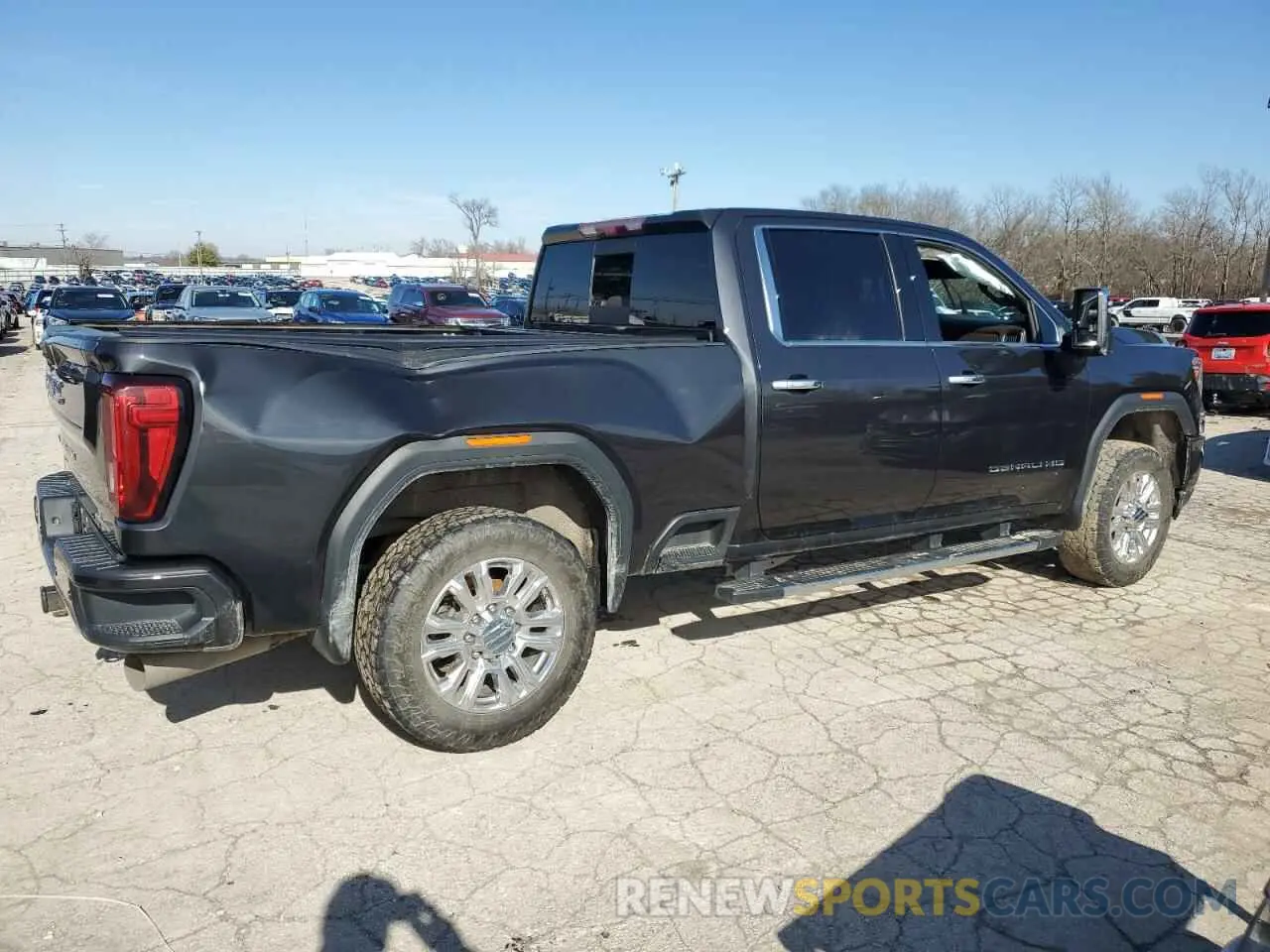 3 Photograph of a damaged car 1GT49REY8MF122313 GMC SIERRA 2021