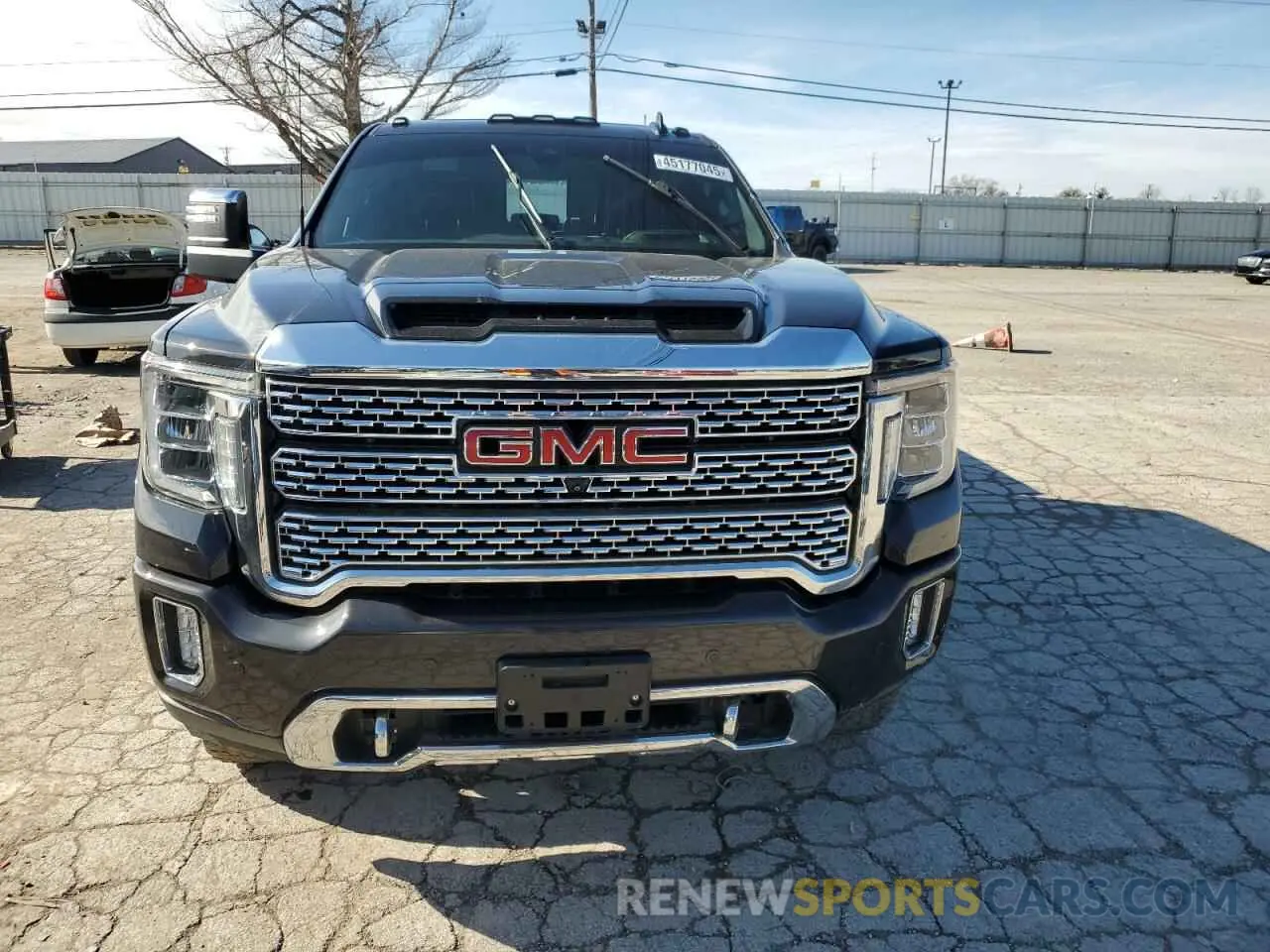 5 Photograph of a damaged car 1GT49REY8MF122313 GMC SIERRA 2021