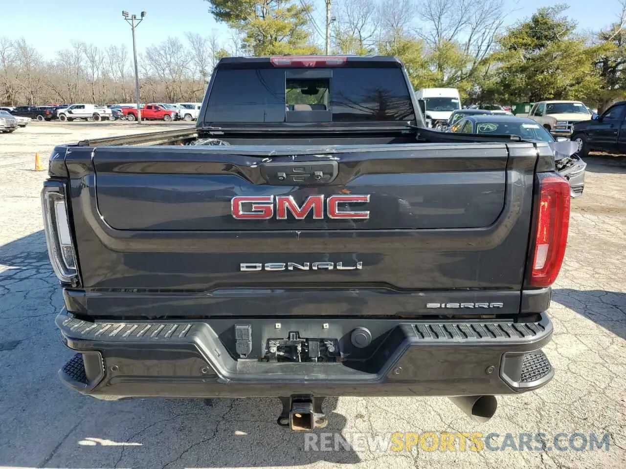 6 Photograph of a damaged car 1GT49REY8MF122313 GMC SIERRA 2021