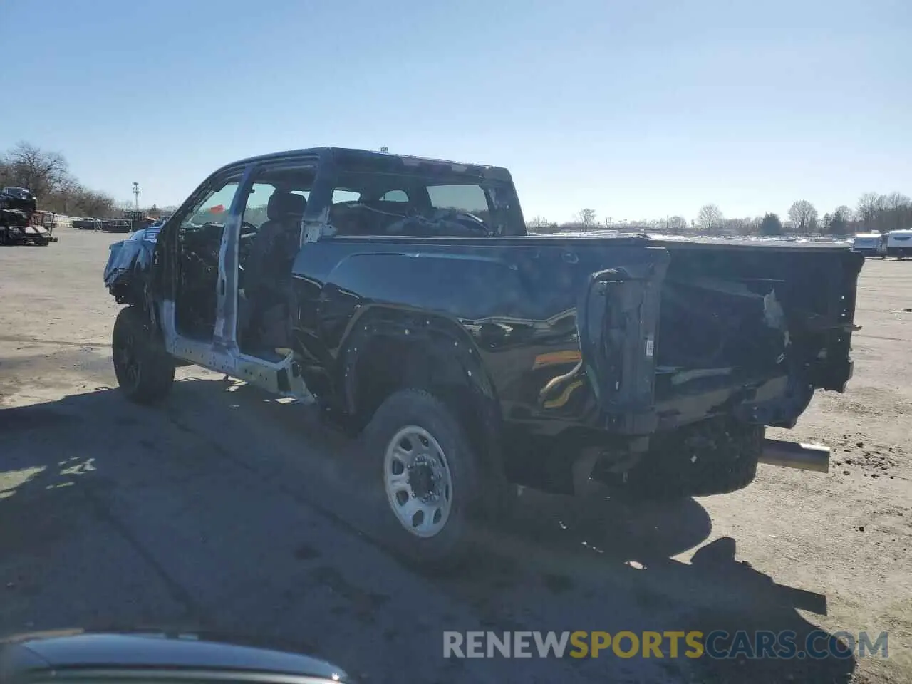 2 Photograph of a damaged car 1GT49REY9MF254609 GMC SIERRA 2021