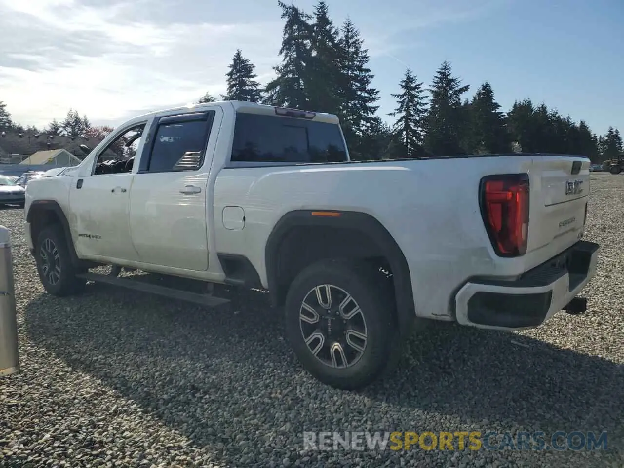 2 Photograph of a damaged car 1GT49VEY9MF263044 GMC SIERRA 2021
