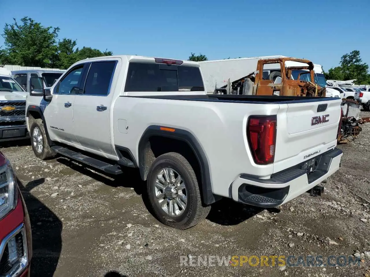 2 Photograph of a damaged car 1GT49WEY5MF181544 GMC SIERRA 2021