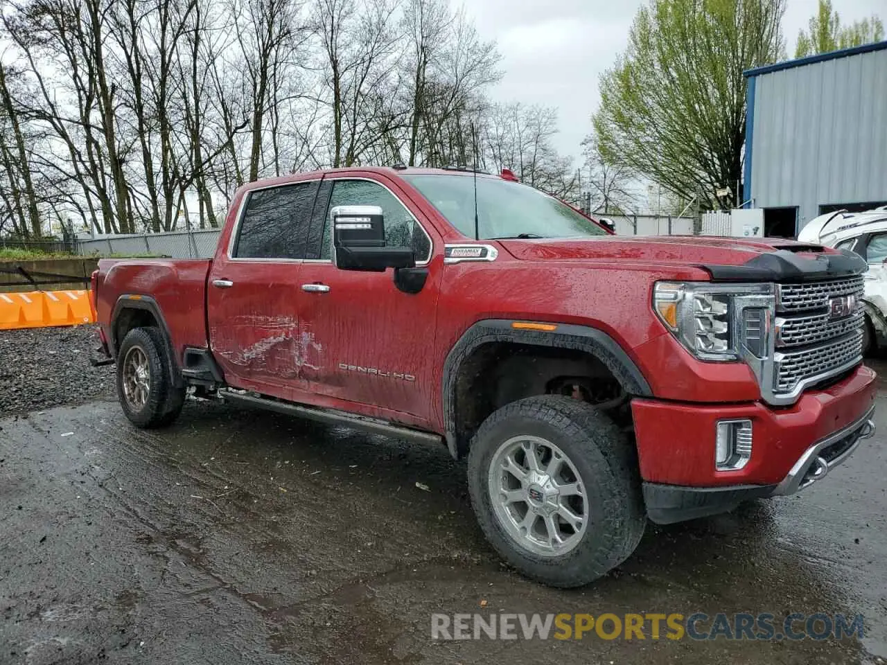 4 Photograph of a damaged car 1GT49WEY6MF297173 GMC SIERRA 2021