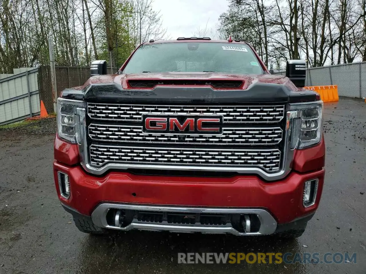 5 Photograph of a damaged car 1GT49WEY6MF297173 GMC SIERRA 2021
