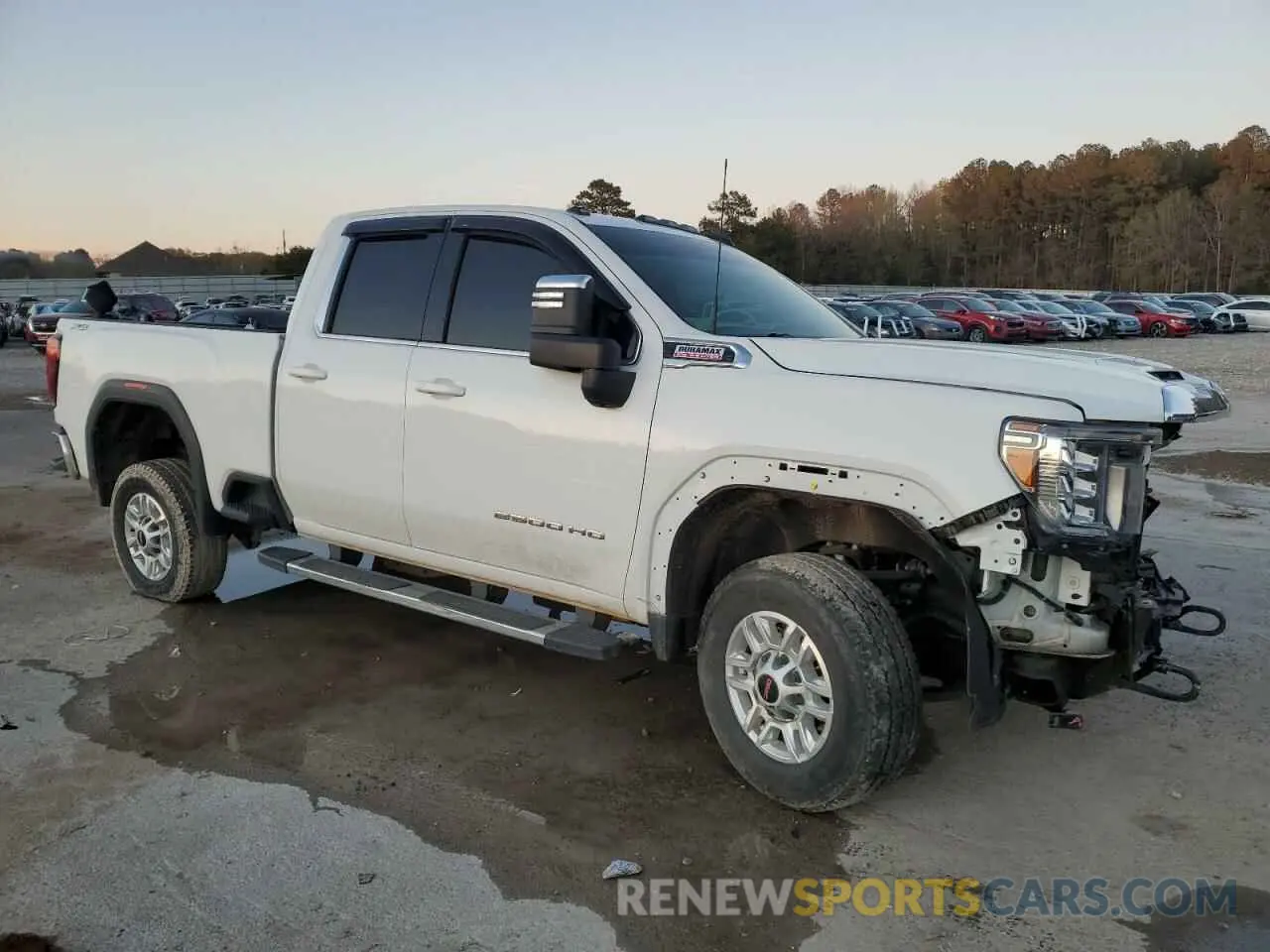 4 Photograph of a damaged car 1GT59MEY0MF124161 GMC SIERRA 2021
