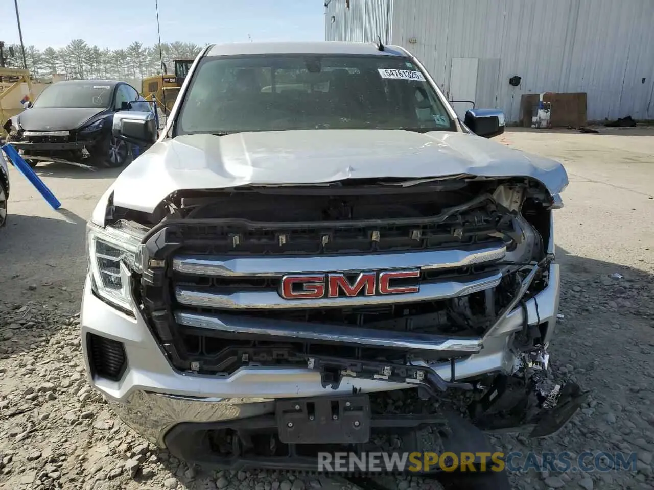 5 Photograph of a damaged car 1GTP9BEK1MZ343668 GMC SIERRA 2021