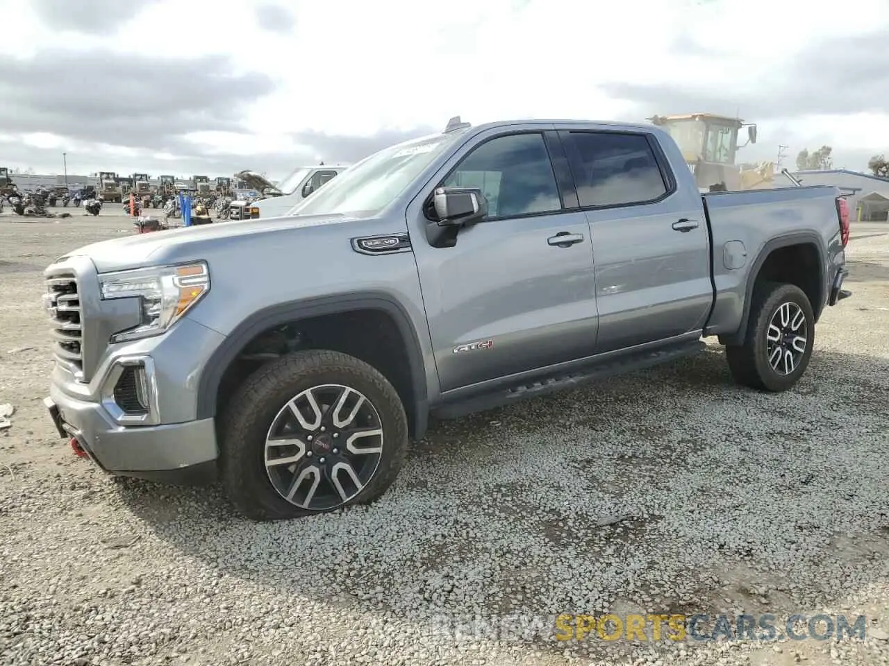 1 Photograph of a damaged car 1GTP9EED8MZ447240 GMC SIERRA 2021