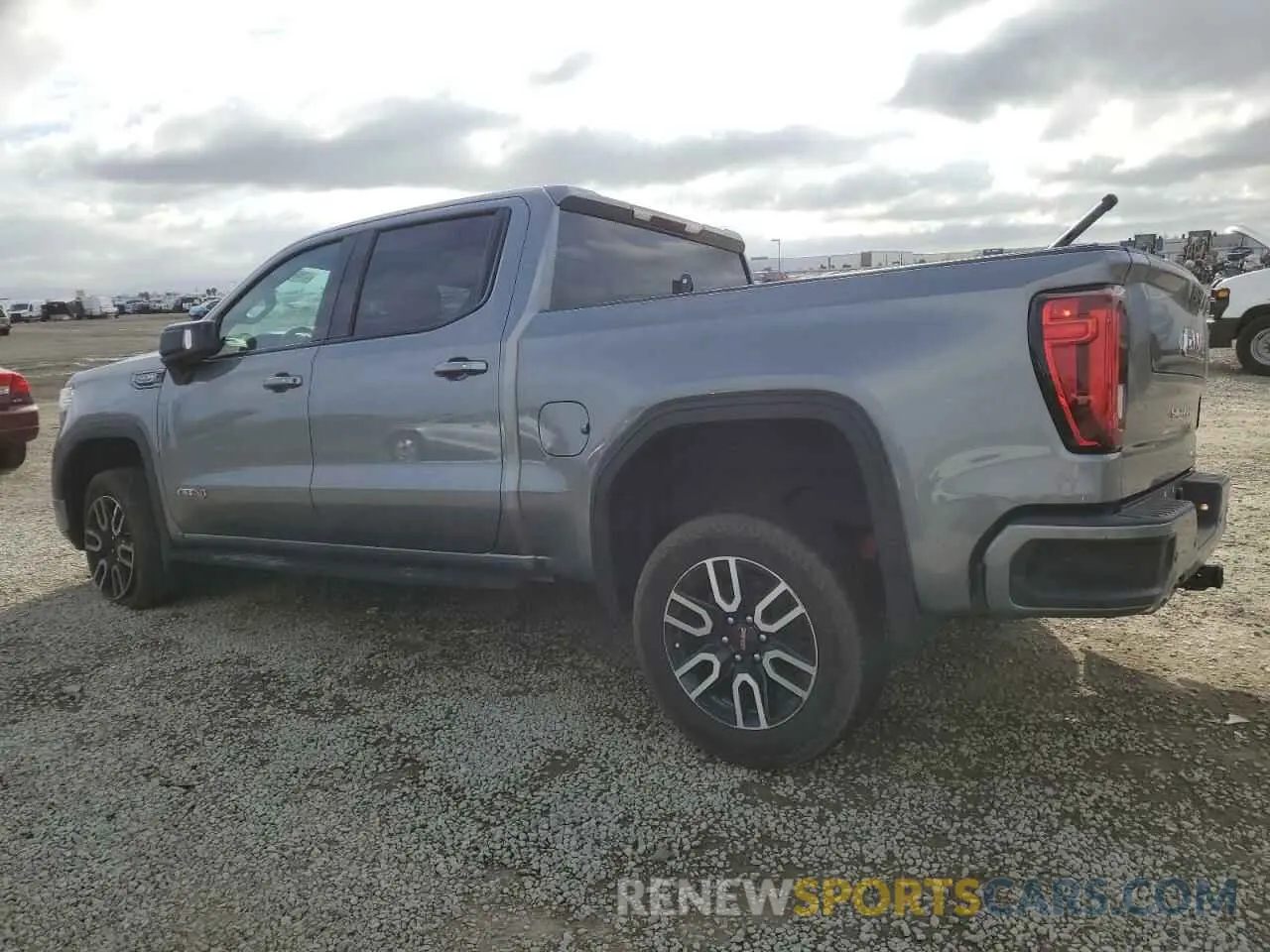 2 Photograph of a damaged car 1GTP9EED8MZ447240 GMC SIERRA 2021