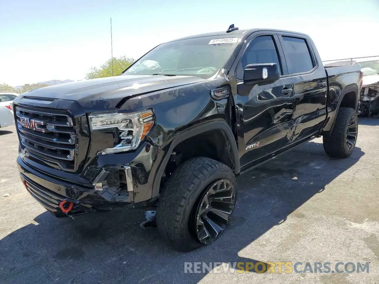 1 Photograph of a damaged car 1GTP9EEL1MZ270375 GMC SIERRA 2021