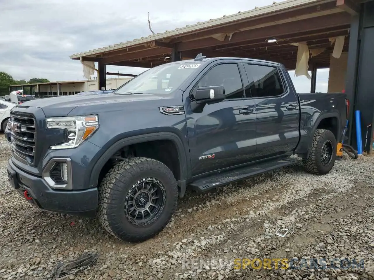 1 Photograph of a damaged car 1GTP9EEL2MZ233867 GMC SIERRA 2021