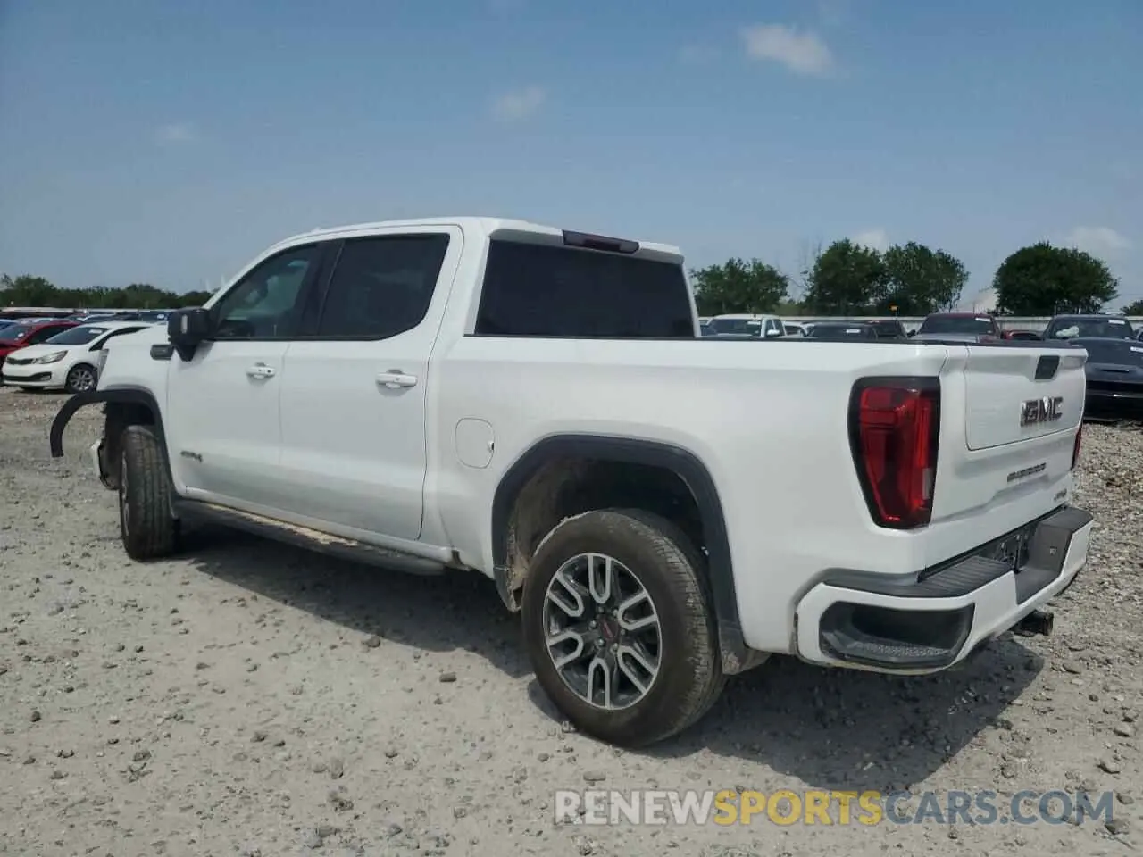 2 Photograph of a damaged car 1GTP9EEL2MZ438329 GMC SIERRA 2021