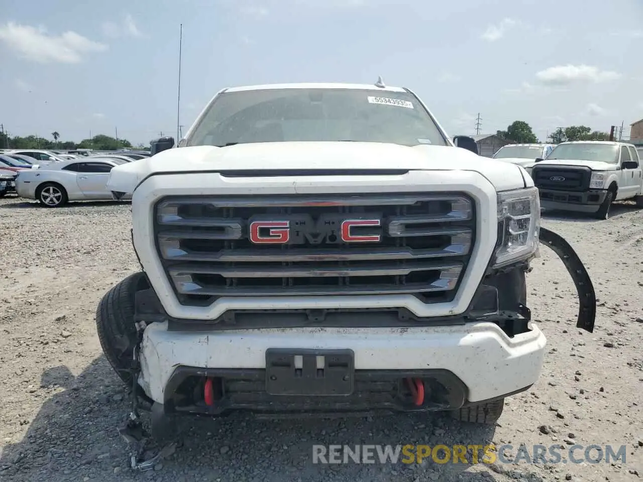 5 Photograph of a damaged car 1GTP9EEL2MZ438329 GMC SIERRA 2021