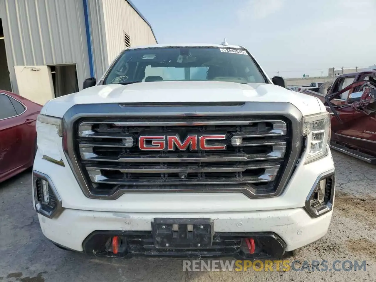 5 Photograph of a damaged car 1GTP9EEL9MZ257583 GMC SIERRA 2021