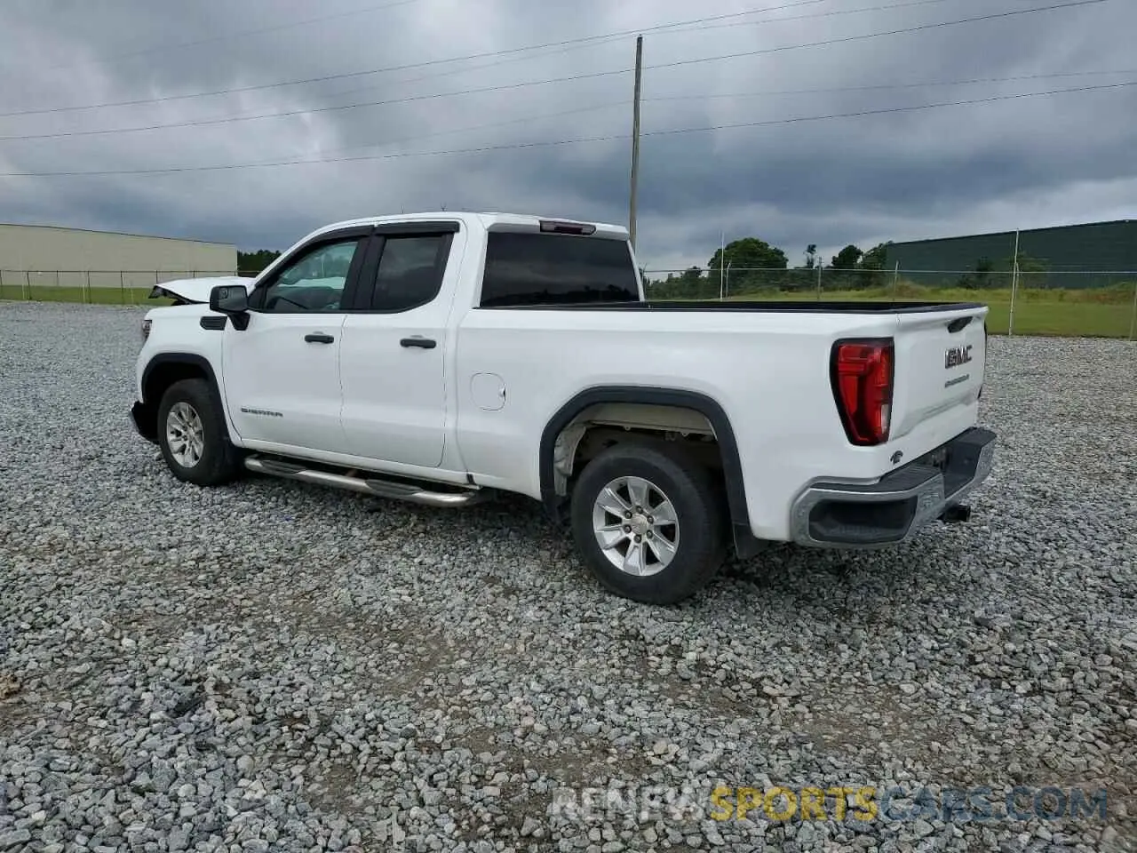 2 Photograph of a damaged car 1GTR8AEF4MZ101322 GMC SIERRA 2021