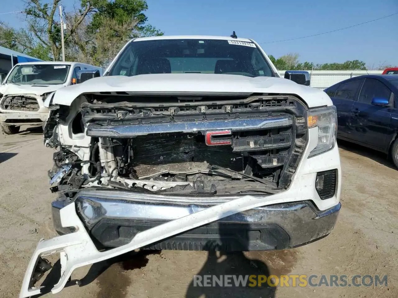 5 Photograph of a damaged car 1GTR8BED1MZ293481 GMC SIERRA 2021
