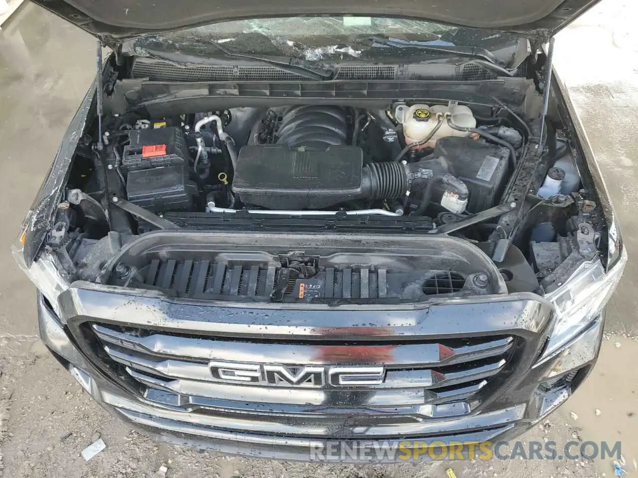 11 Photograph of a damaged car 1GTR8CED9MZ429734 GMC SIERRA 2021