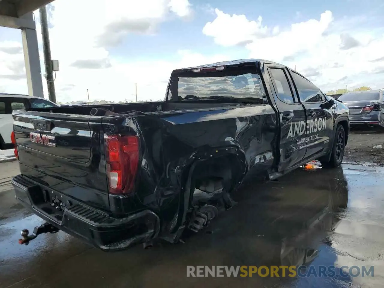 3 Photograph of a damaged car 1GTR8CED9MZ429734 GMC SIERRA 2021