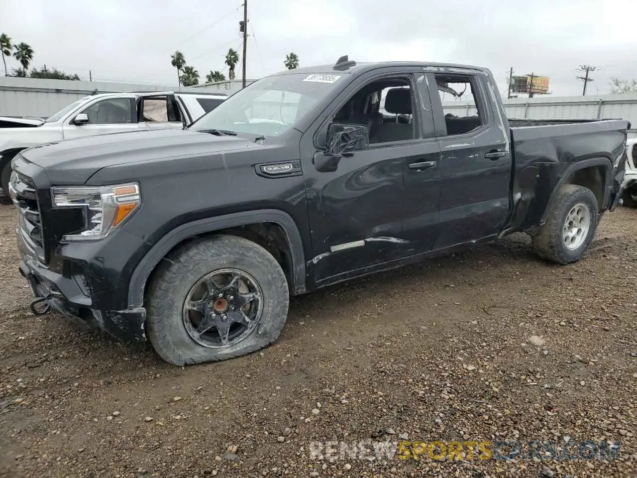 1 Photograph of a damaged car 1GTR8CED9MZ446405 GMC SIERRA 2021